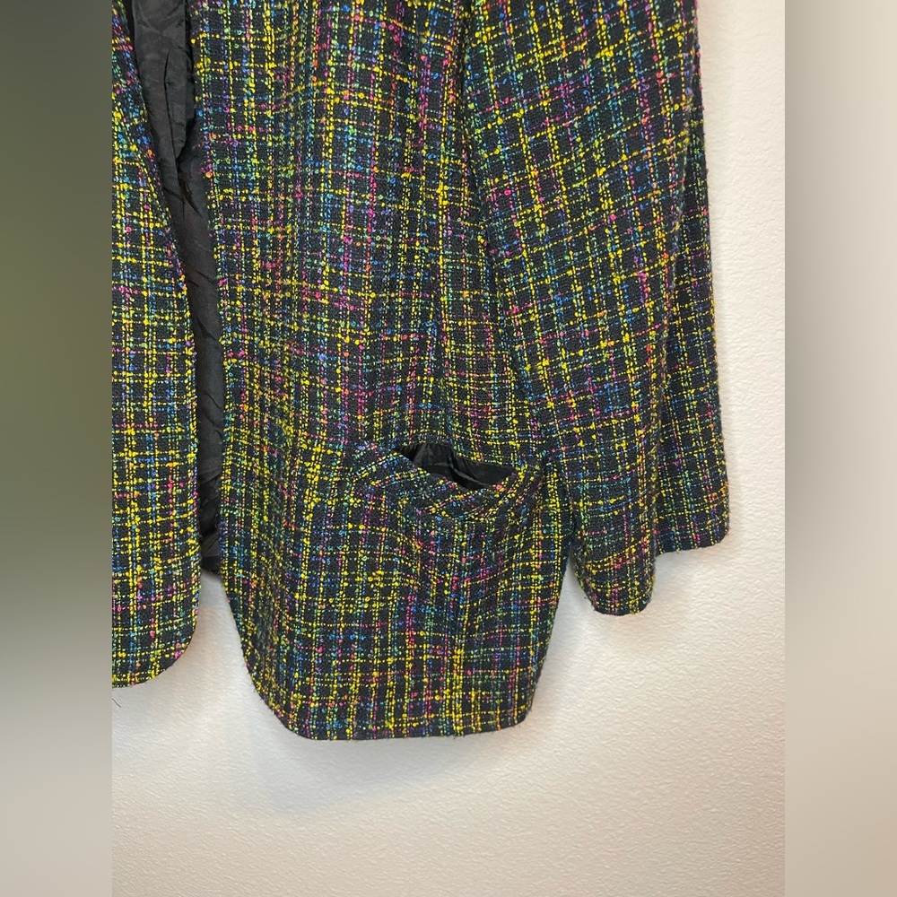 Willow Ridge Multicolor Tweed Blazer - Picture 8 of 9